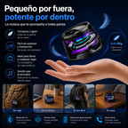 🔊 Altavoz Bluetooth Magnético con Luces RGB ✨