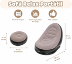 🛋️ Sofá Inflable con Reposapiés — Portátil para Casa, Playa y Camping